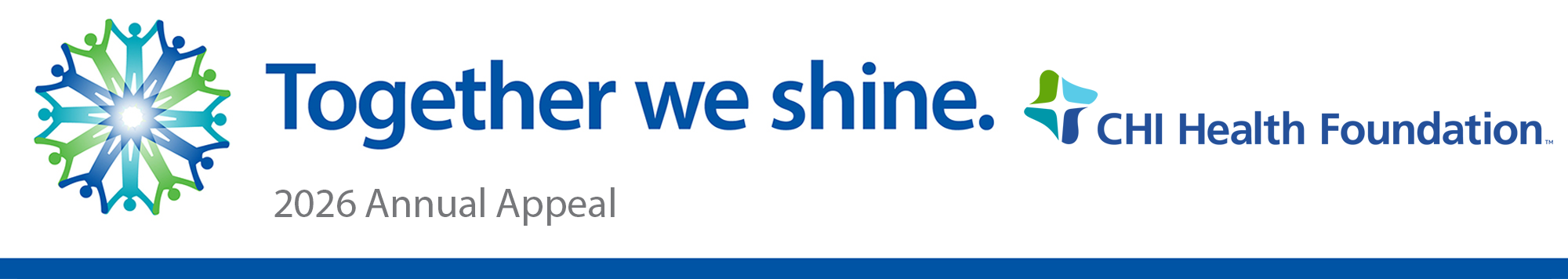 CHI Health Foundation Annual Employee Appeal Banner FY26