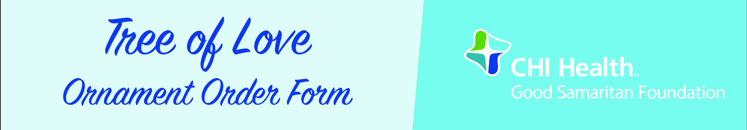 Good Samaritan Tree of Love Web Page Banner