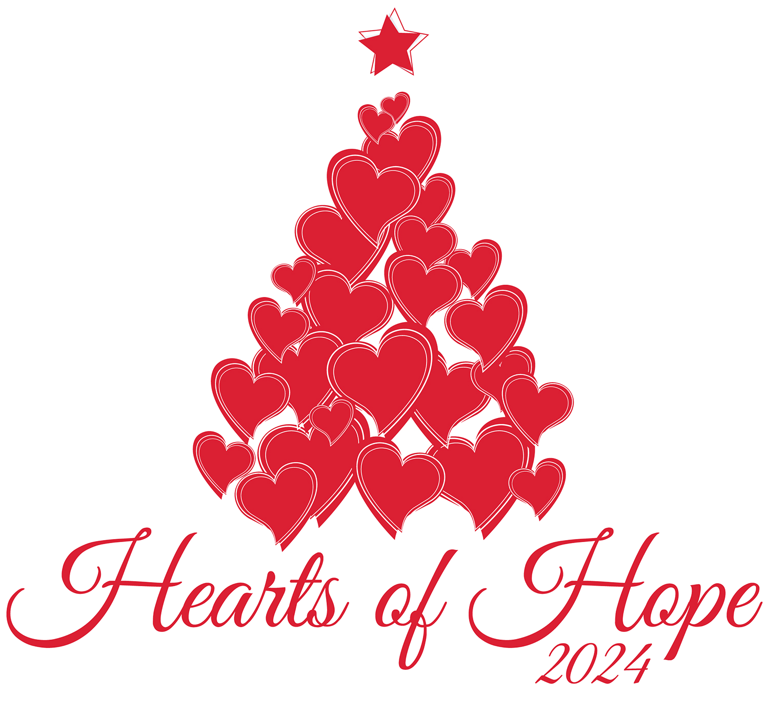 Nebraska Heart Hearts of Hope 2024 Logo