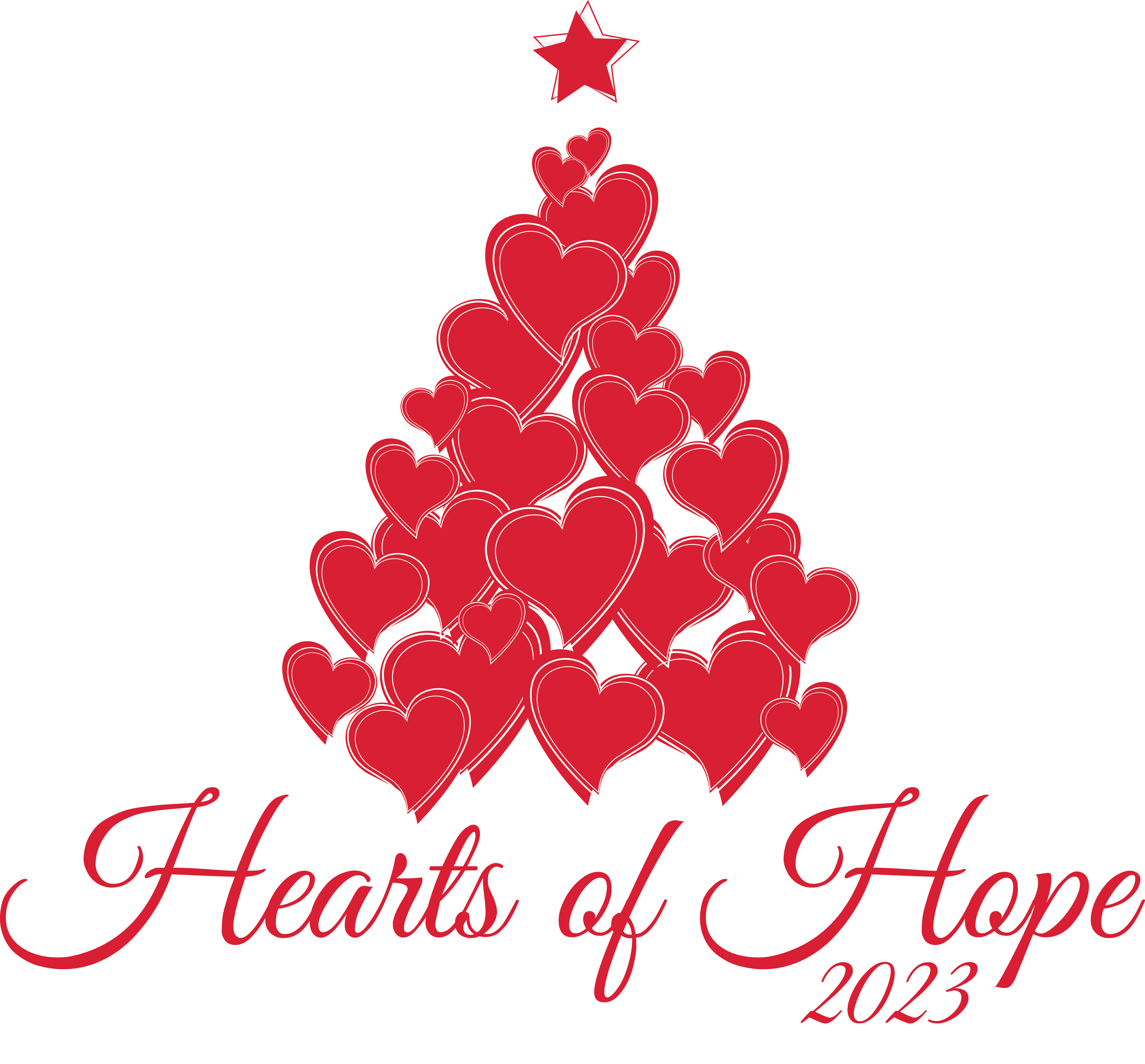 Nebraska Heart Hearts of Hope graphic